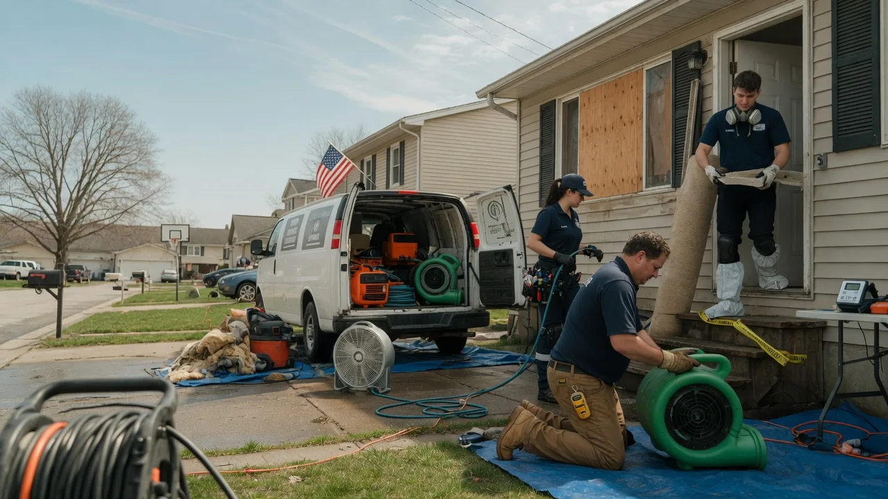Water Damage Restoration in Summit Station, PA near me